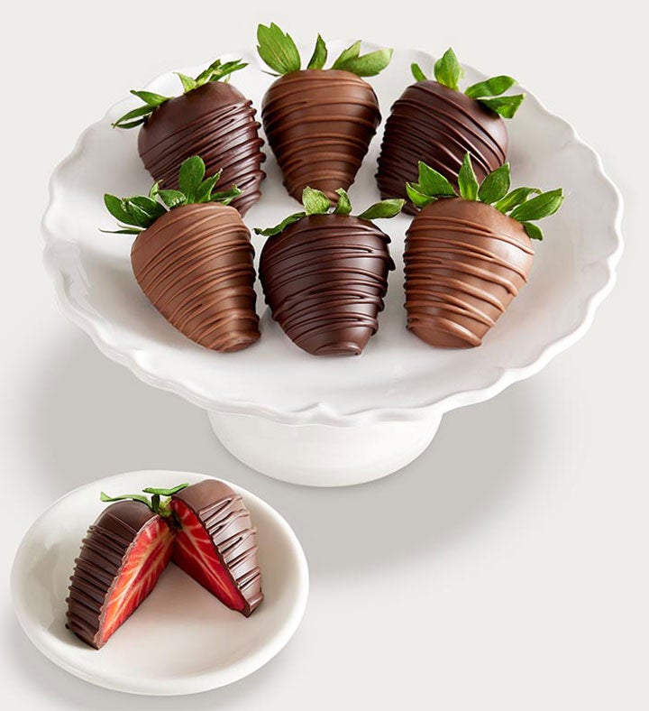 Artisan Belgian Milk & Dark Chocolate Strawberries
