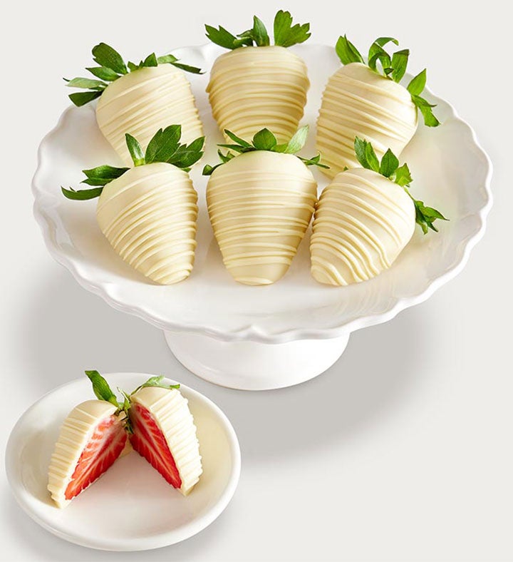 Artisan Belgian White Chocolate Strawberries