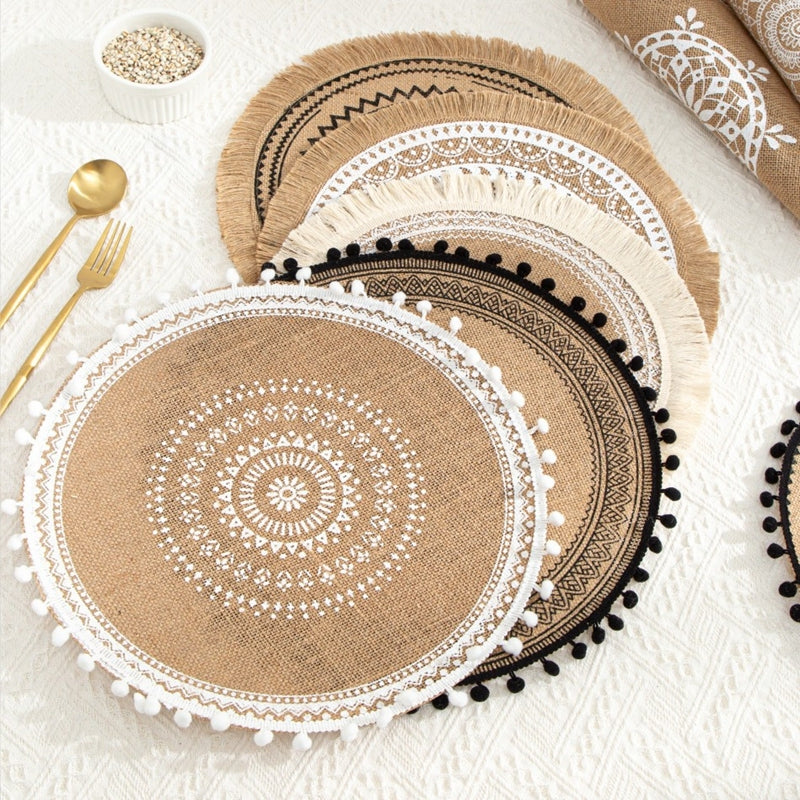 Round Decorative Placemats