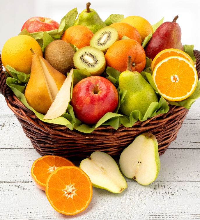 Happy Birthday Premier Orchard Fruit Gift Basket
