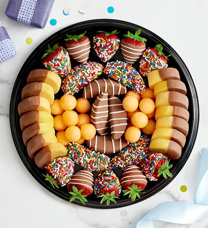 Birthday Dipped Fruit Platter