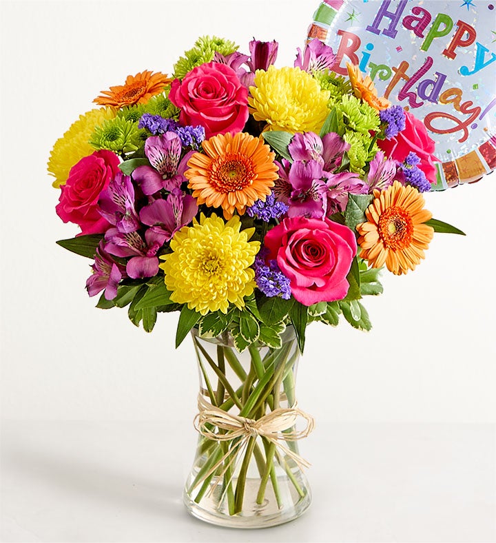 Fields of Europe® Celebration with Birthday Balloon