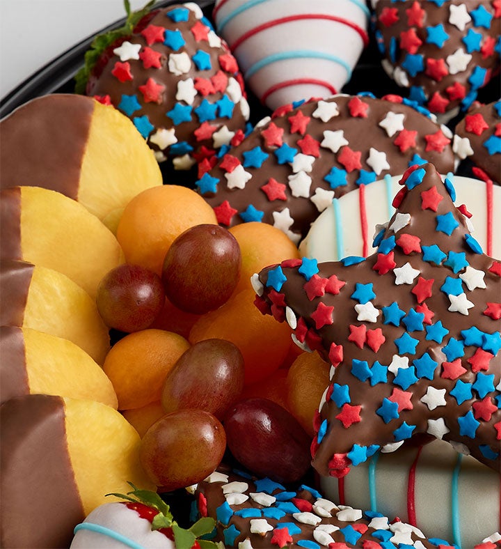 Americana Dipped Fruit Platter