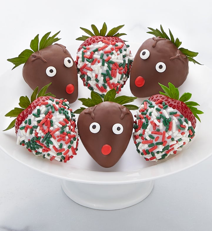 Santa's Reindeer™ Dipped Strawberries