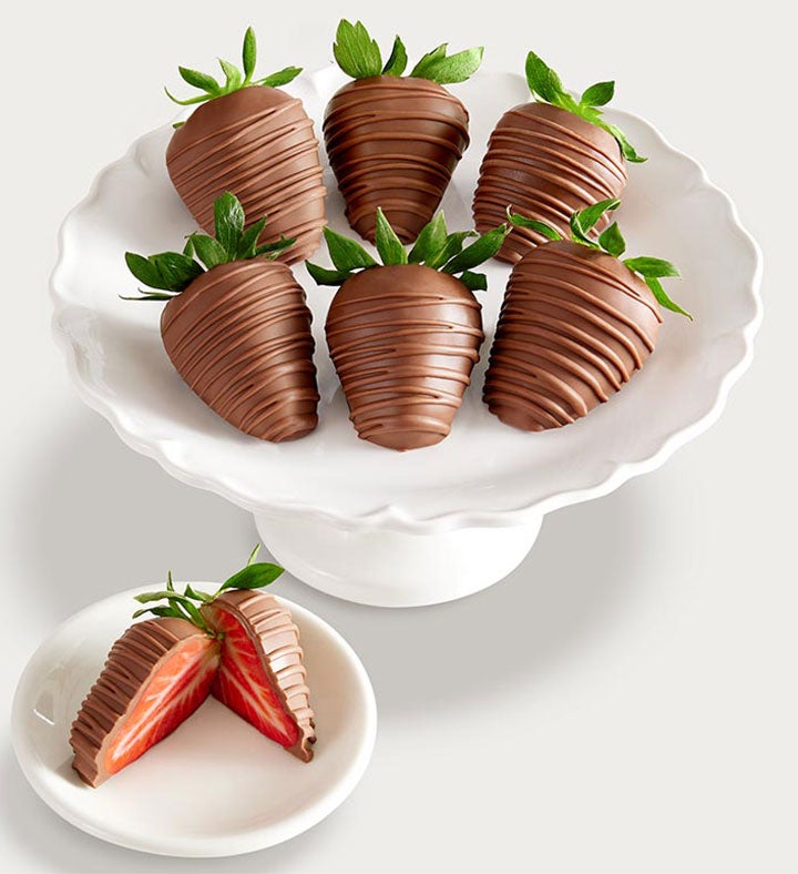 Artisan Belgian Milk & Dark Chocolate Strawberries