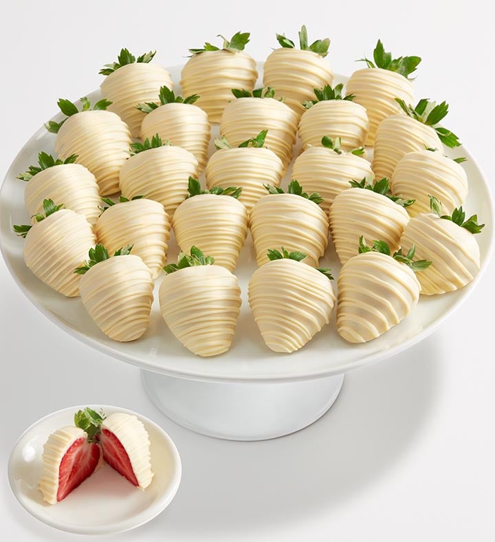 Artisan Belgian White Chocolate Strawberries
