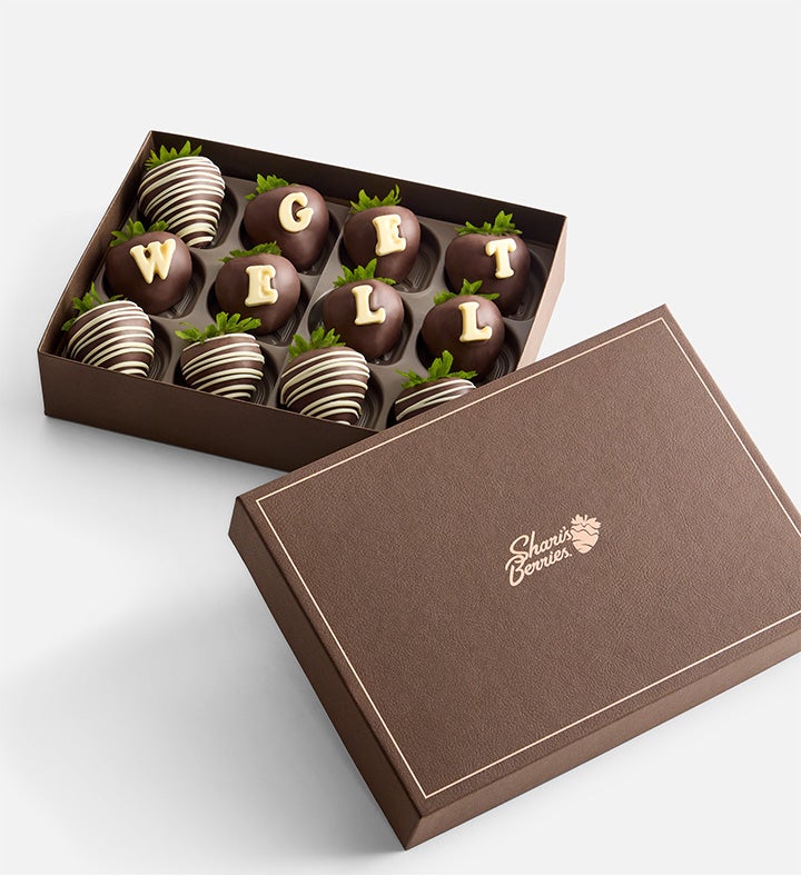 Get Well Artisan Belgian Chocolate Berries