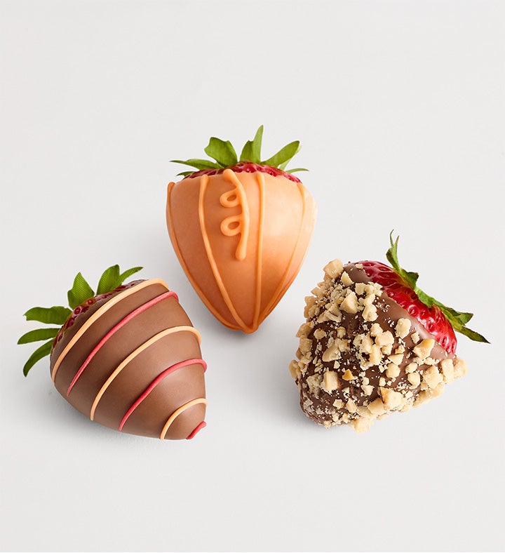 Gourmet Fall Dipped Fancy Strawberries™ - 12ct & 24ct