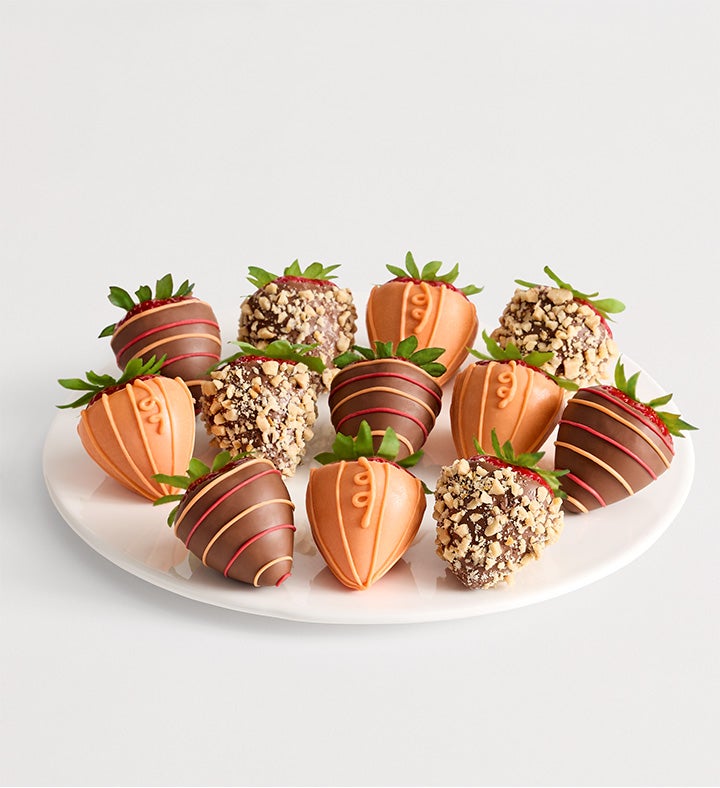Gourmet Fall Dipped Fancy Strawberries™ - 12ct & 24ct
