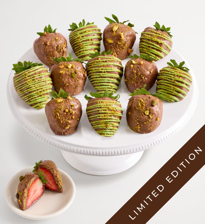 Dubai Chocolate Covered Strawberries