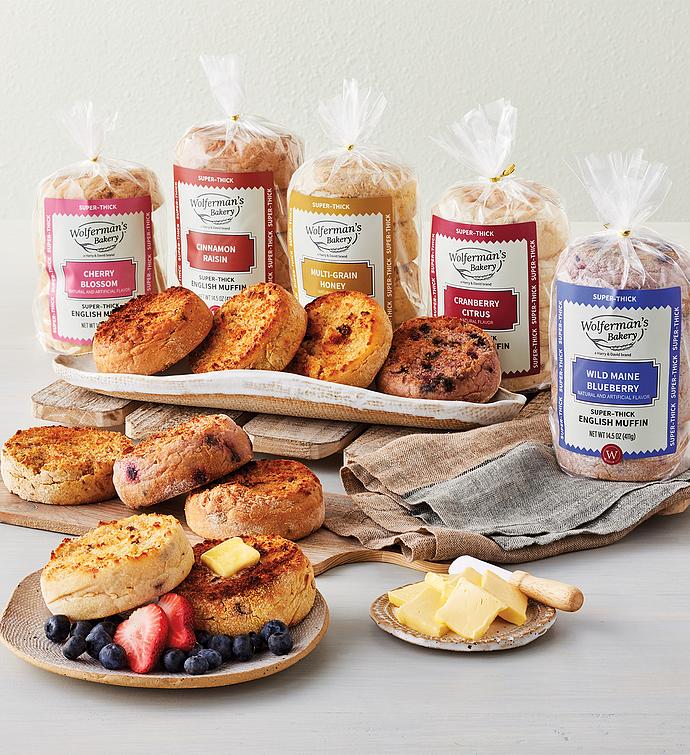 Super-Thick English Muffins - 5 Packages