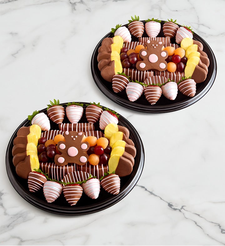 Precious Baby Girl Dipped Fruit Platter