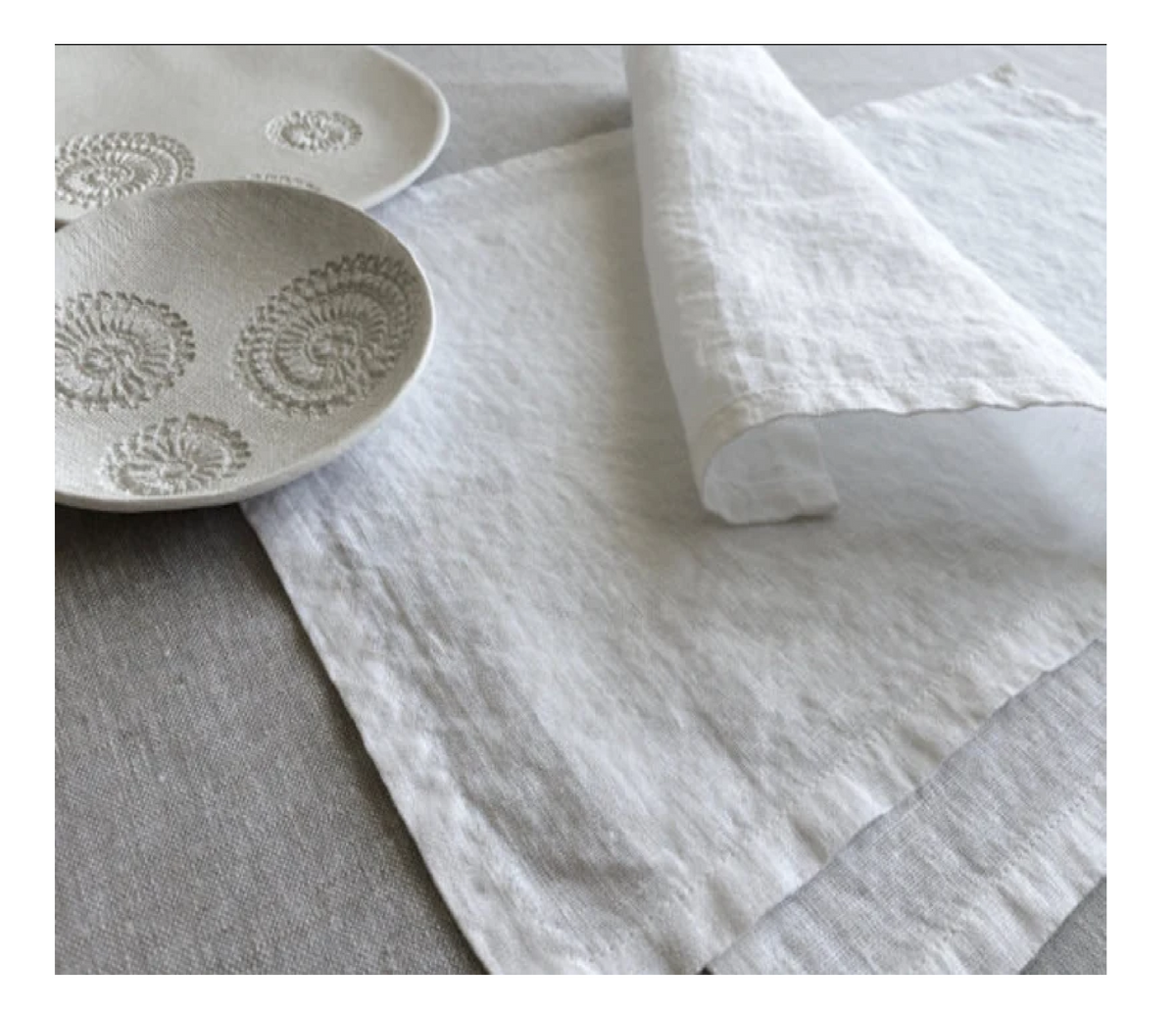 White Table Linen