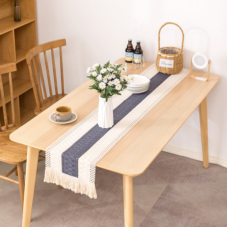 Fringed Wedding Table Runner