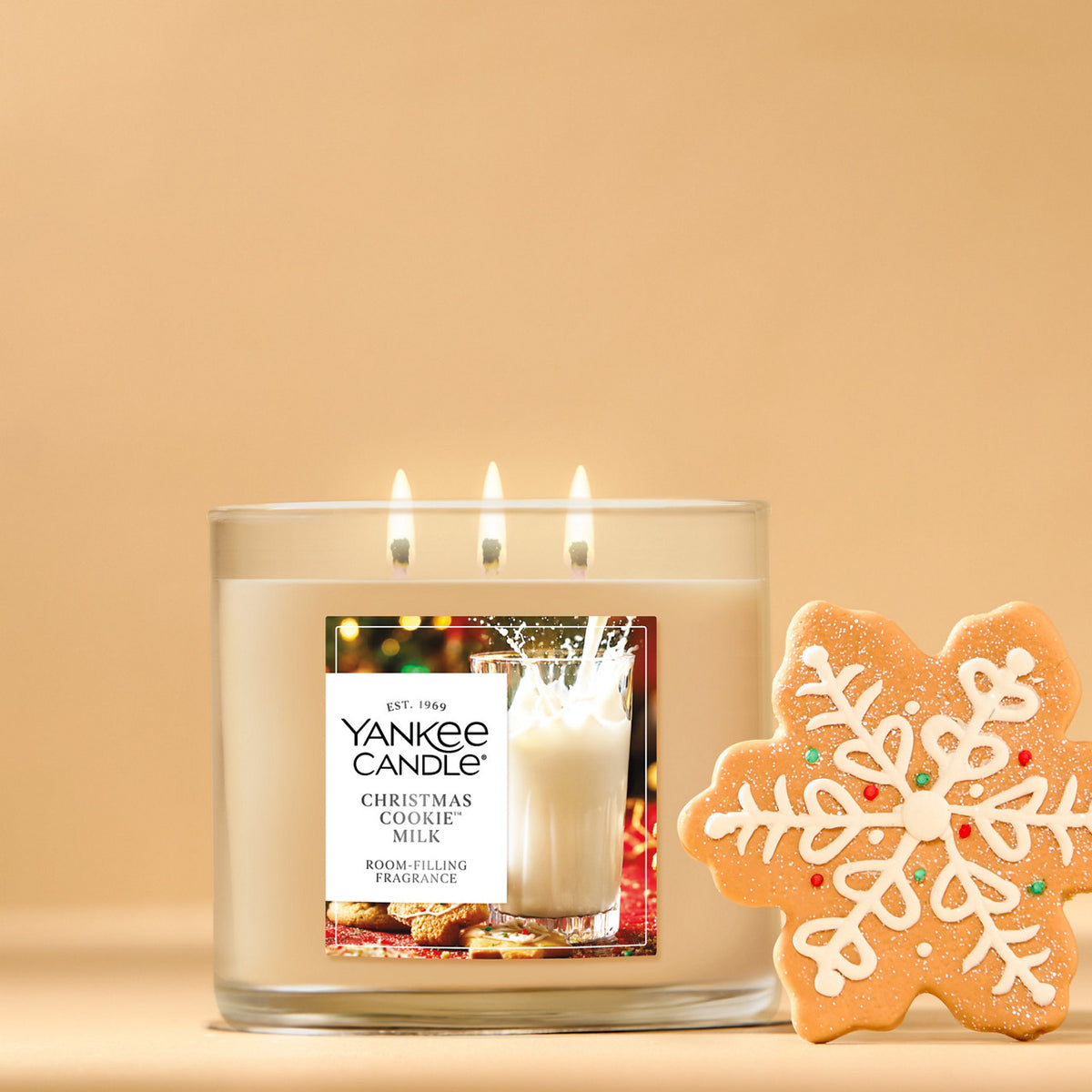 Christmas Cookie™ Milk 3-Wick Candle