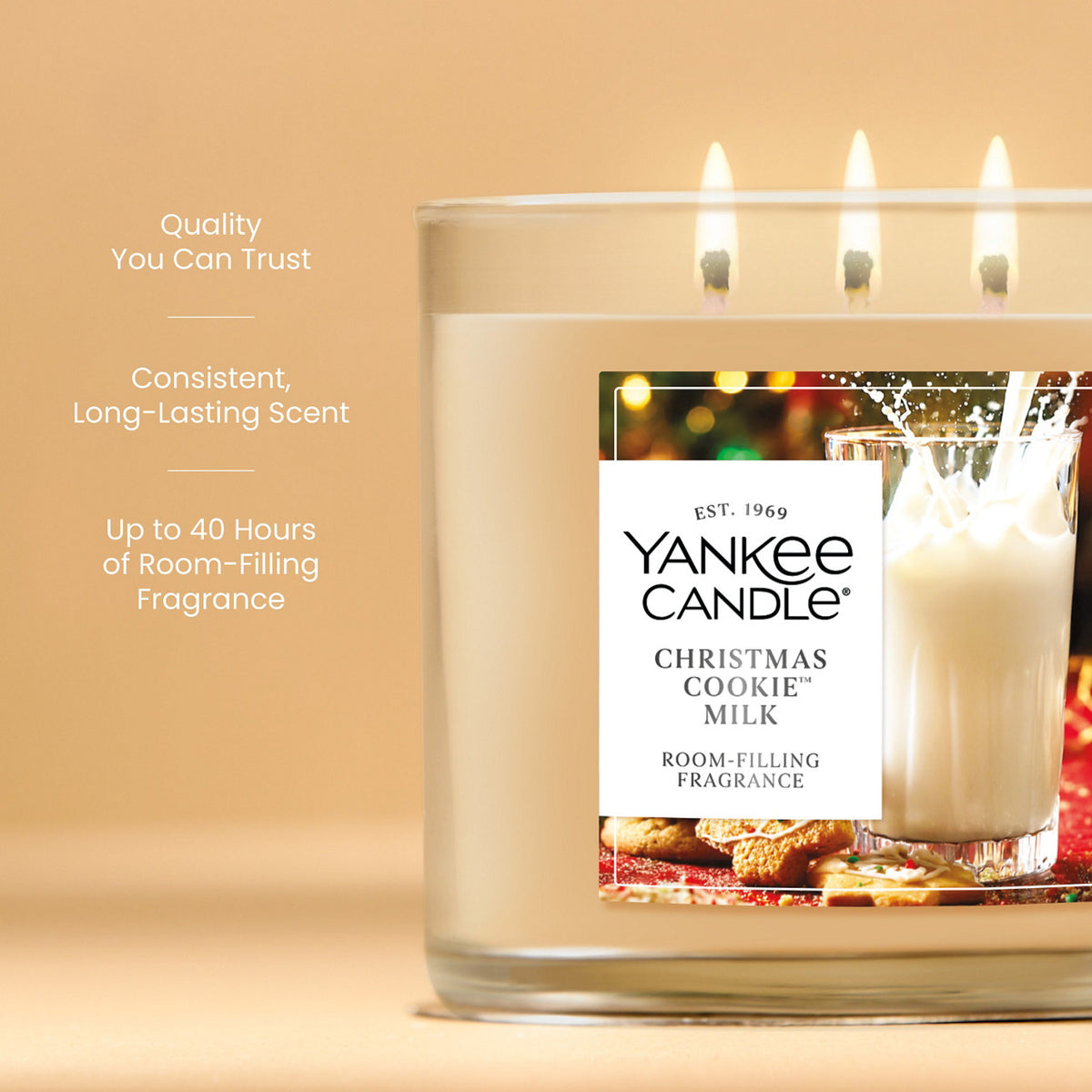 Christmas Cookie™ Milk 3-Wick Candle
