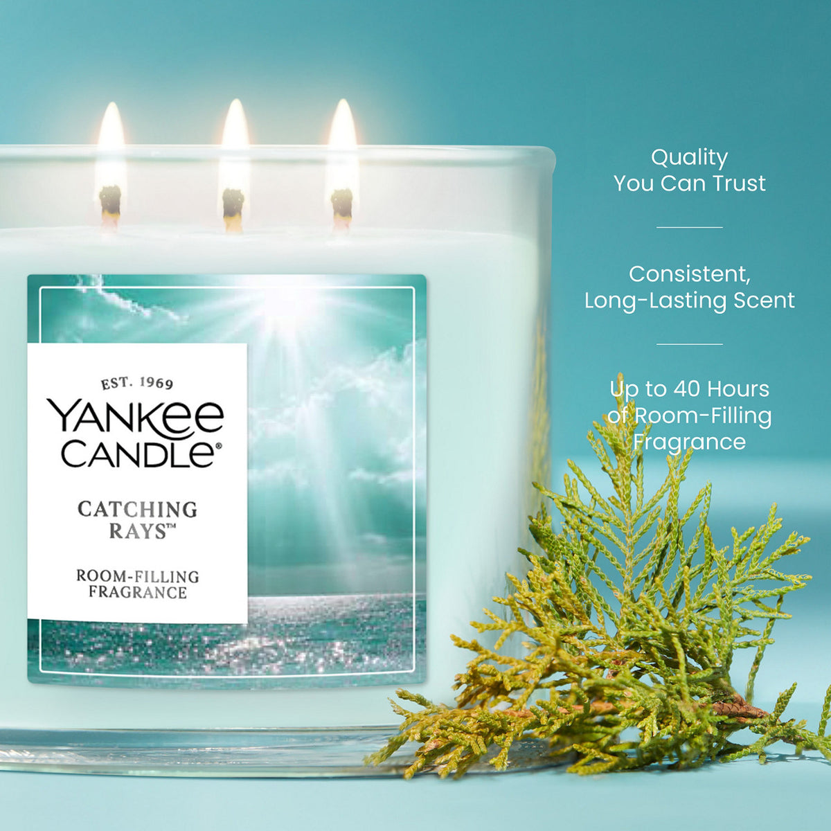Catching Rays™ 3-Wick Candles