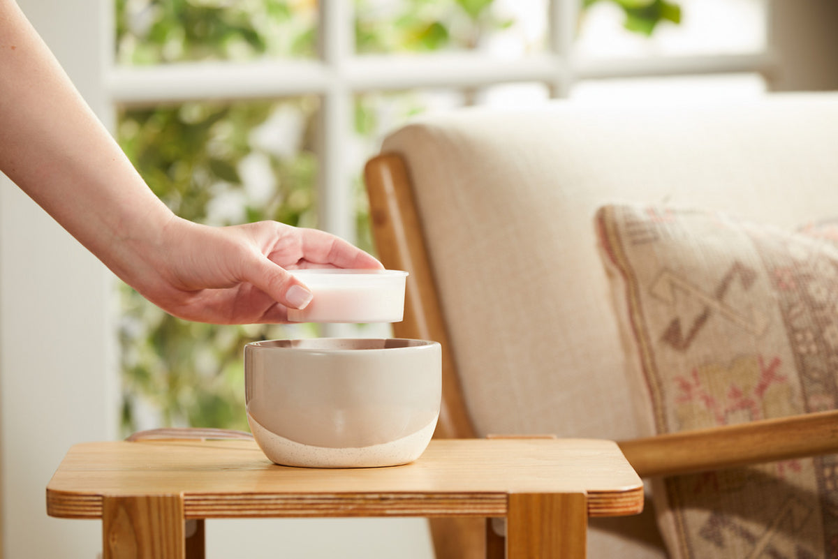 Ceramic Slanted Glaze Scenterpiece® Wax Warmer