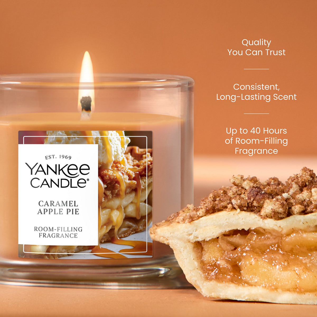 Caramel Apple Pie Small Tumbler Candle